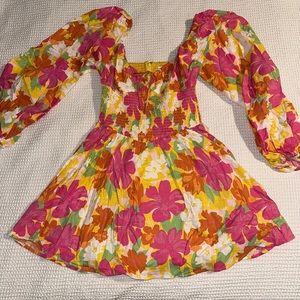 Sabo Skirt Floral Print Dress